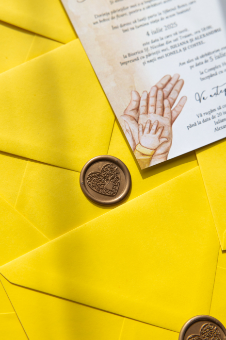 Invitatie de botez Pure love [2]