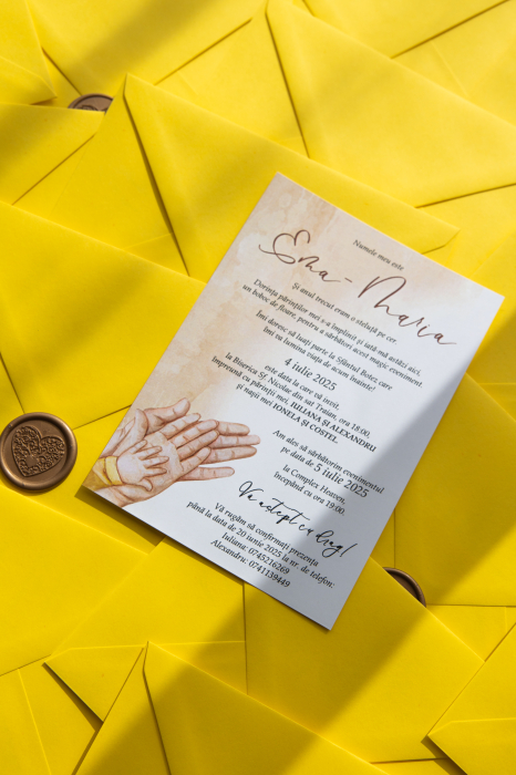 Invitatie de botez Pure love [4]