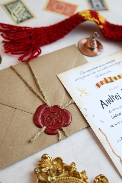 Invitatie de botez Magic wizard [2]