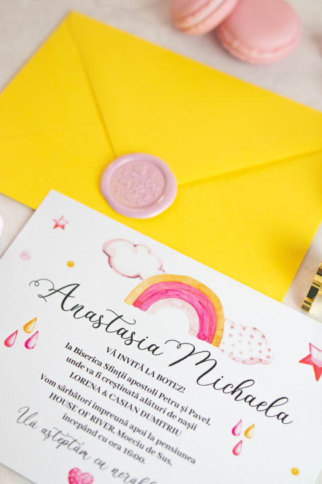 Invitatie de botez Inorogi [5]
