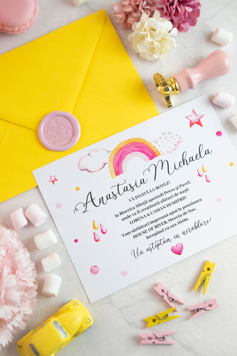 Invitatie de botez Inorogi [4]