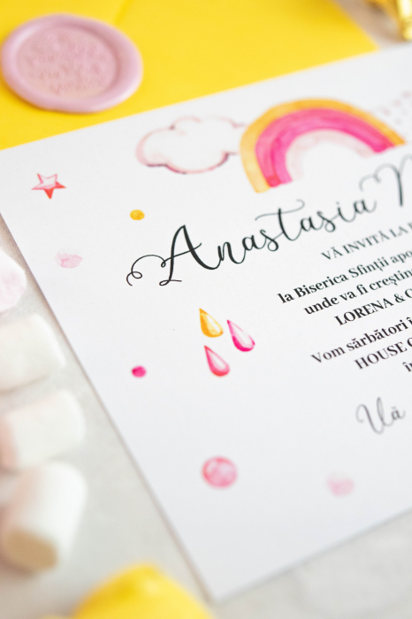 Invitatie de botez Inorogi [7]