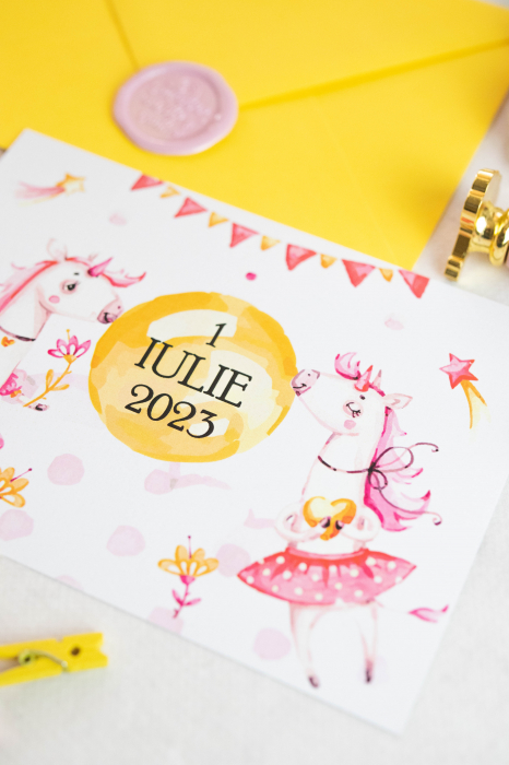 Invitatie de botez Inorogi [3]