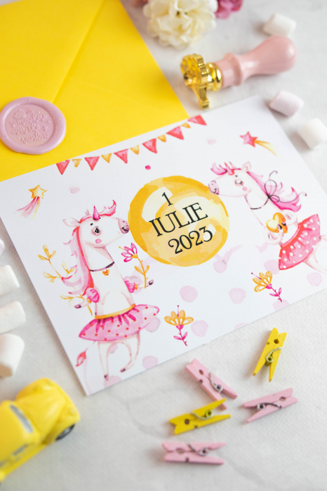 Invitatie de botez Inorogi [2]
