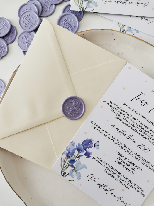 Invitatie de botez Iris [2]