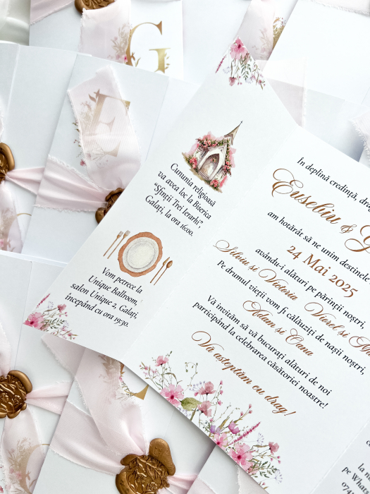 Invitatie de nunta Fiore [4]