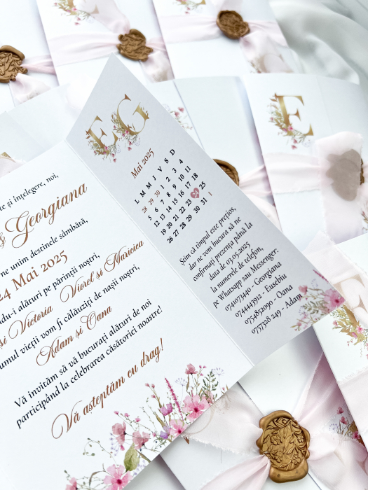 Invitatie de nunta Fiore [3]