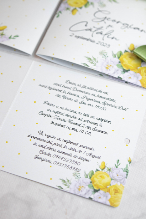 Invitatie de nunta Caroline [7]