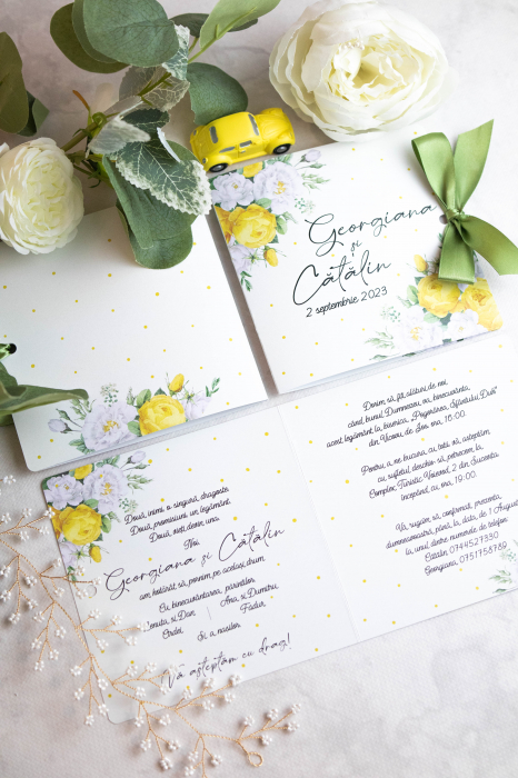 Invitatie de nunta Caroline [2]