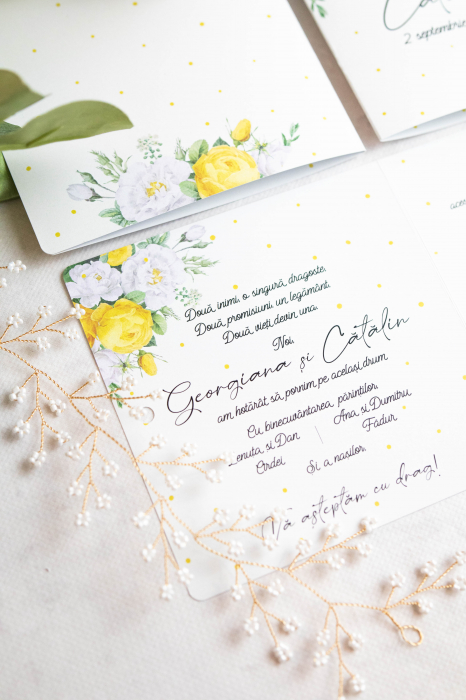 Invitatie de nunta Caroline [5]