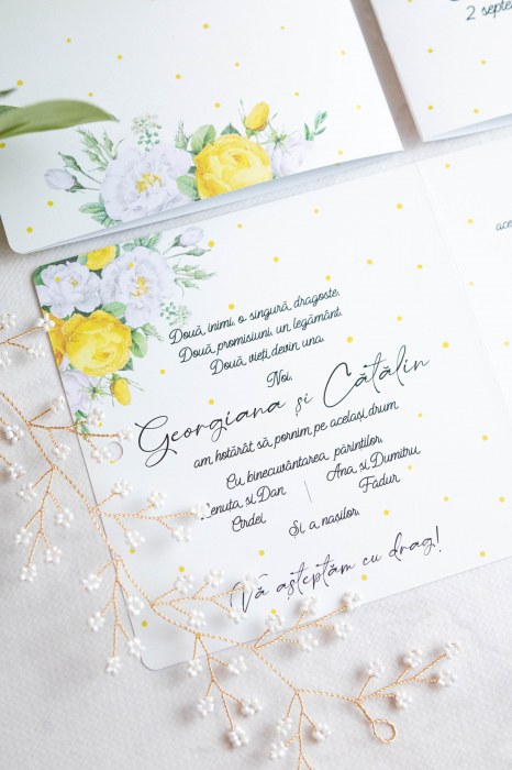 Invitatie de nunta Caroline [8]