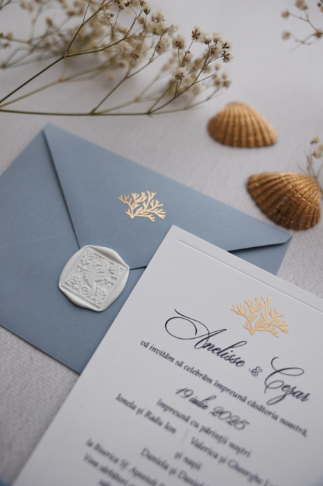 Invitatie de nunta Coral dream [4]