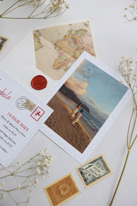 Invitatie de nunta Carte postala [4]