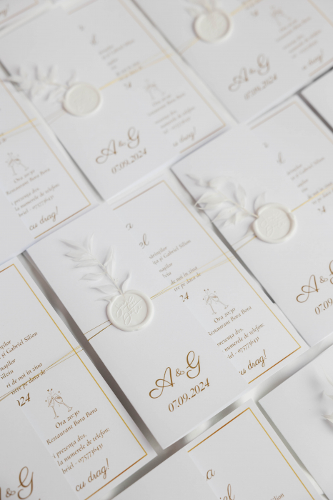 Invitatie de nunta Aura [3]