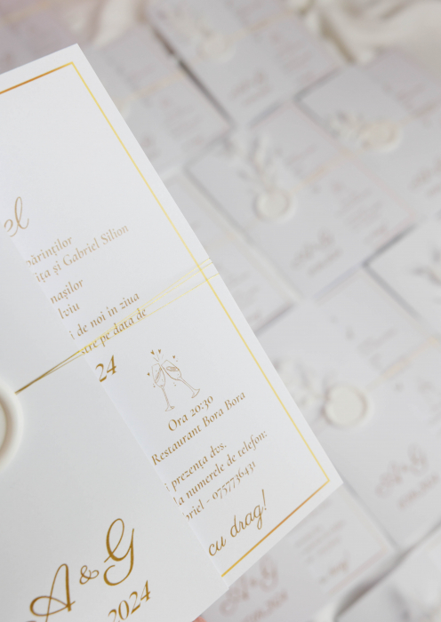 Invitatie de nunta Aura [4]