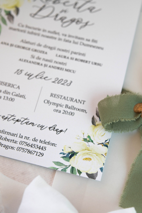 Invitatie de nunta Georgette [4]