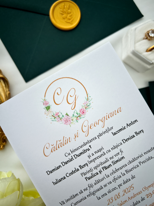 Invitatie de nunta Georgiana [3]