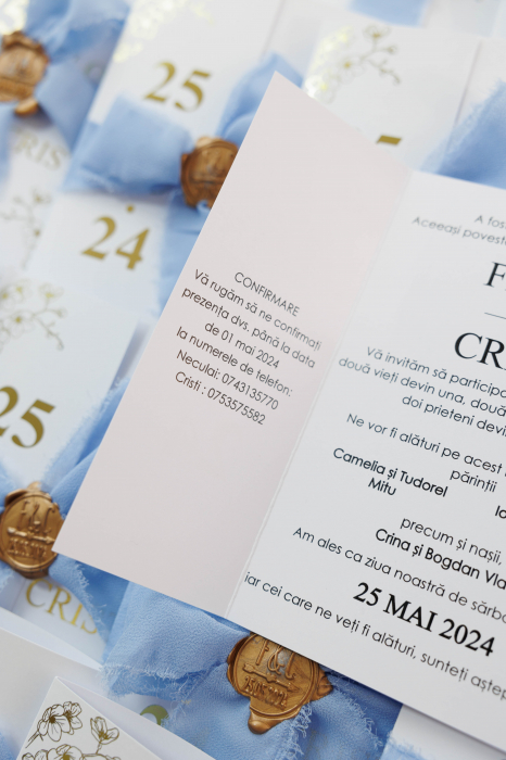 Invitatie de nunta Flori [4]