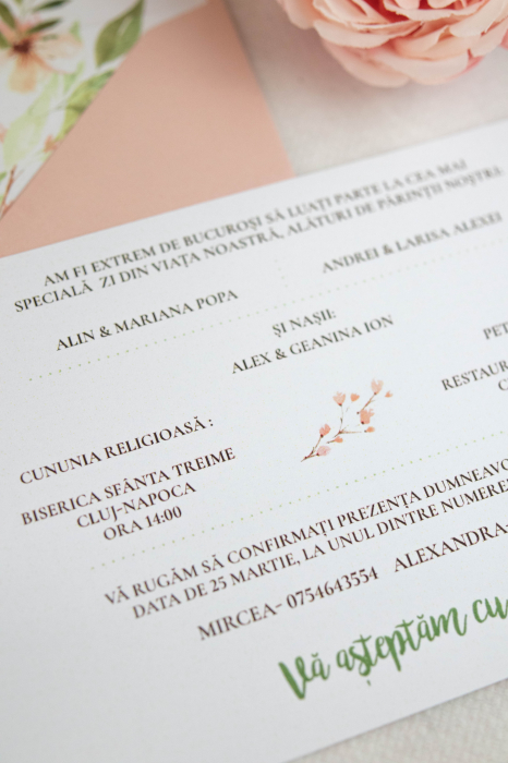 Invitatie de nunta Florence [6]