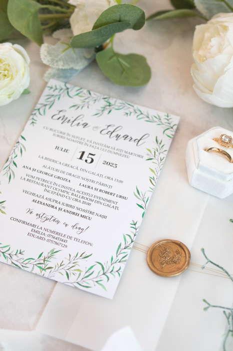 Invitatie de nunta Emiliana [5]