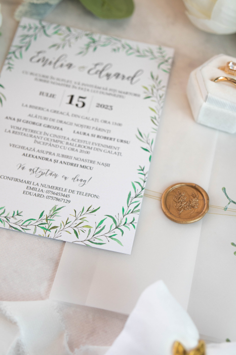 Invitatie de nunta Emiliana [4]