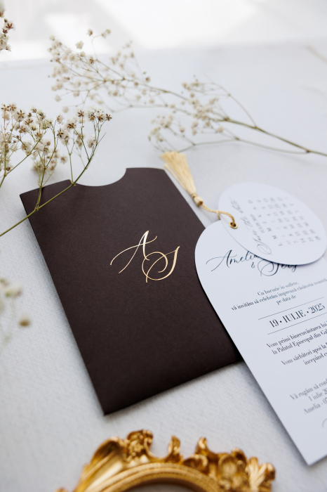 Invitatie de nunta Modern arch [5]