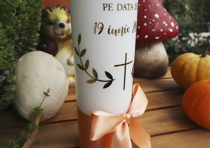 Lumanare botez Golden Aura [5]