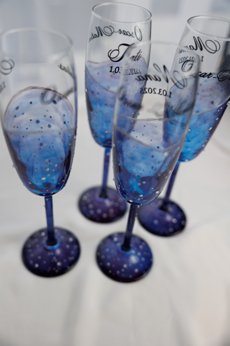 Set de 2 pahare pentru botez - Spatiul cosmic [4]