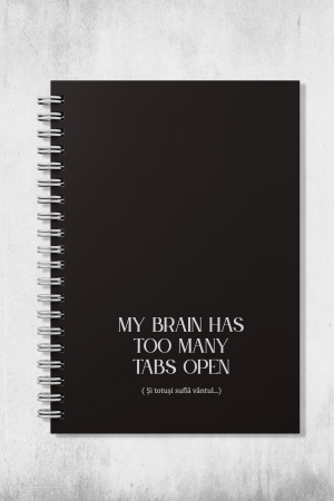 CADOURI - Agenda bullet journal pentru corporatisti - My brain has too many tabs open