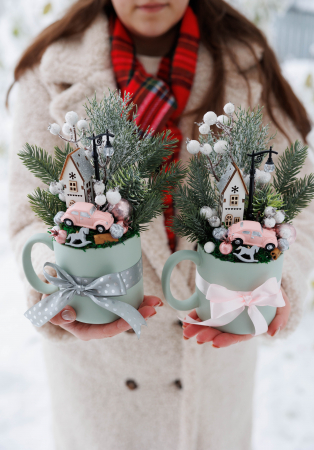 CRĂCIUN 2026 - Aranjament de Craciun in cana - m11