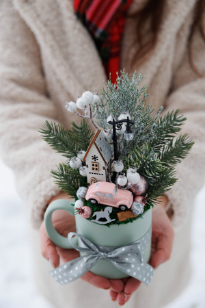 Aranjament de Craciun in cana - m11 [2]