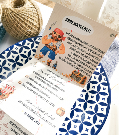 Invitatie de botez Harta Piratilor [3]