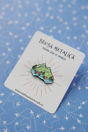 Brosa metalica Freedom [2]