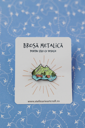 CADOURI - Brosa metalica Freedom