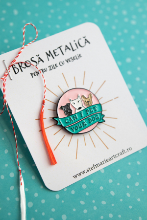 Brosa metalica Little dogs [1]