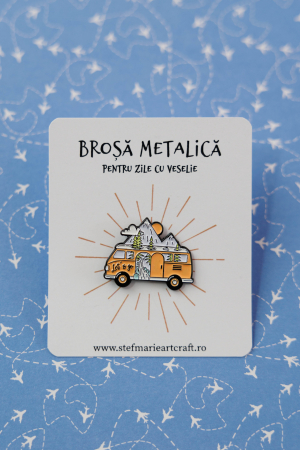 CADOURI - Brosa metalica Camping van