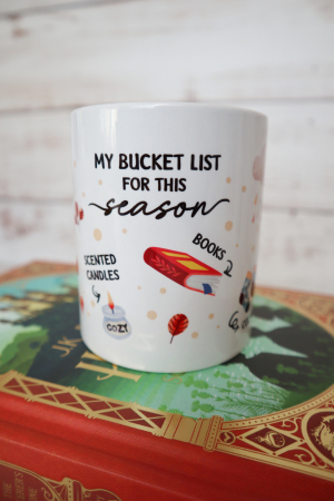 Căni ceramică - Cana Bucket list for the season