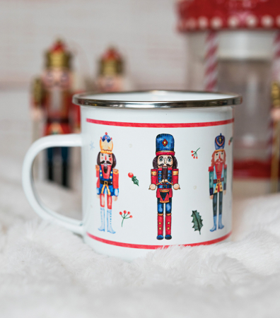 CRĂCIUN 2026 - Cana emailata Nutcracker