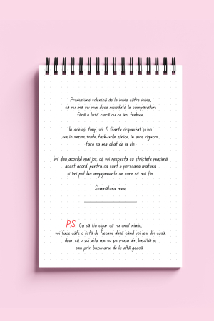 Carnet ironic - Carnet cu liste pe care nu le respect niciodata [1]