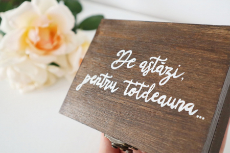 Cutiuta verighete Rustic Feeling [4]