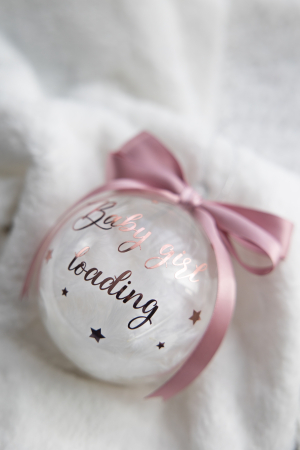 Glob de sticla Baby girl loading [1]