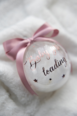 Glob de sticla Baby girl loading [2]