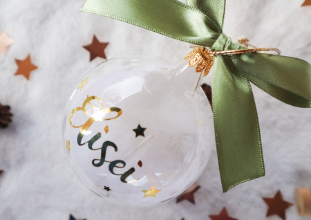 Glob de sticla personalizat cu nume si stelute2 [3]