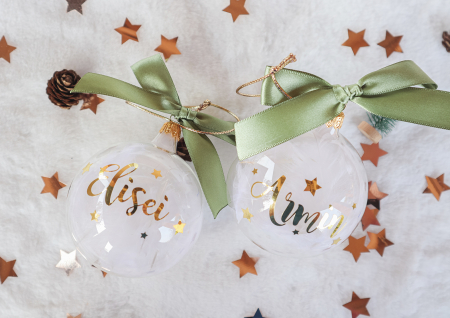 Glob de sticla personalizat cu nume si stelute2 [4]