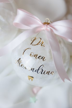 Glob de sticla personalizat - Dentist [3]