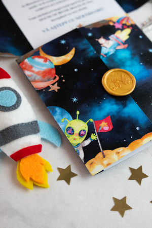 Invitatie de botez Spaceship [4]