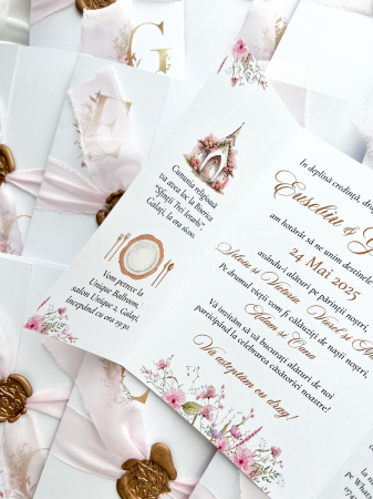 Invitatie de nunta Fiore [3]