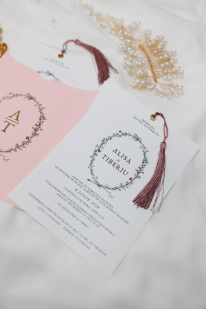 Invitatie de nunta Pink Royal [1]