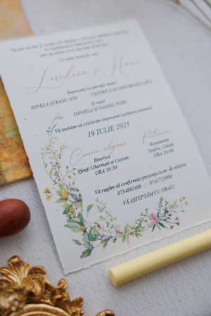 Invitatie de nunta Vintage garden [2]