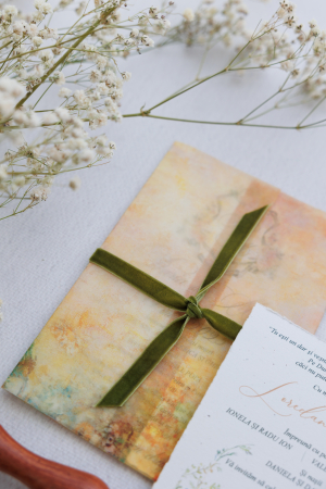 Invitatie de nunta Vintage garden [1]